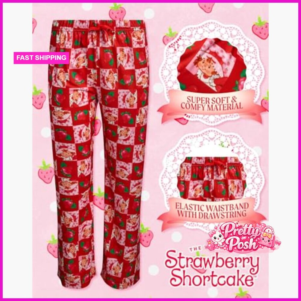 Polyester Pajama Pants With Drawstring Waist, Reg… - image 2